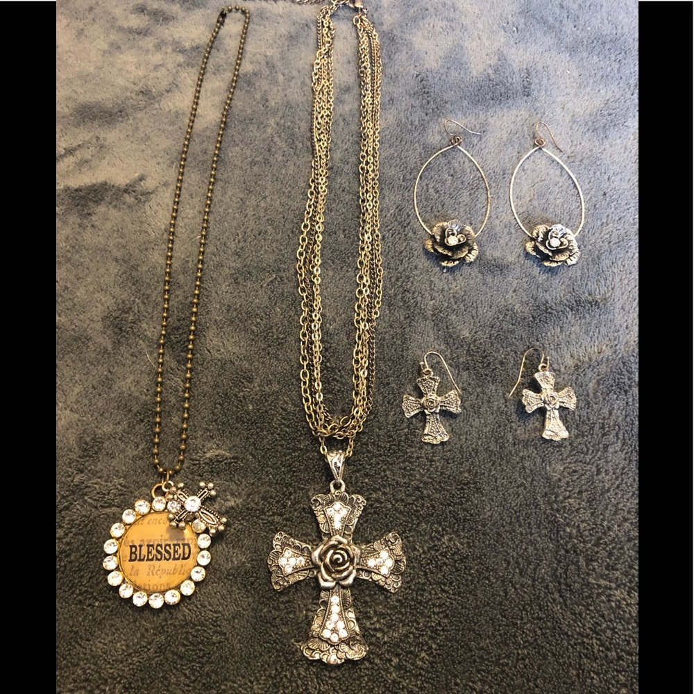 Cross & Rose jewelry lot
